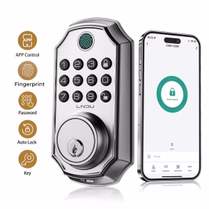 Fingerprint Door Lock, Keyless Entry Door Lock with APP Control, Smart Locks for Front Door