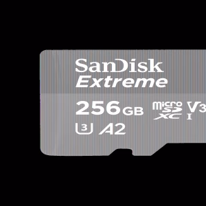 SanDisk 256GB Extreme microSDXC UHS-I Memory Card (Up to 160 MBPs) - SDSQXAV-256G-AN6MA